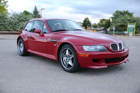 2001 BMW M Coupe in Imola Red over Imola Red