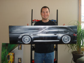 BMW M Coupe Painting