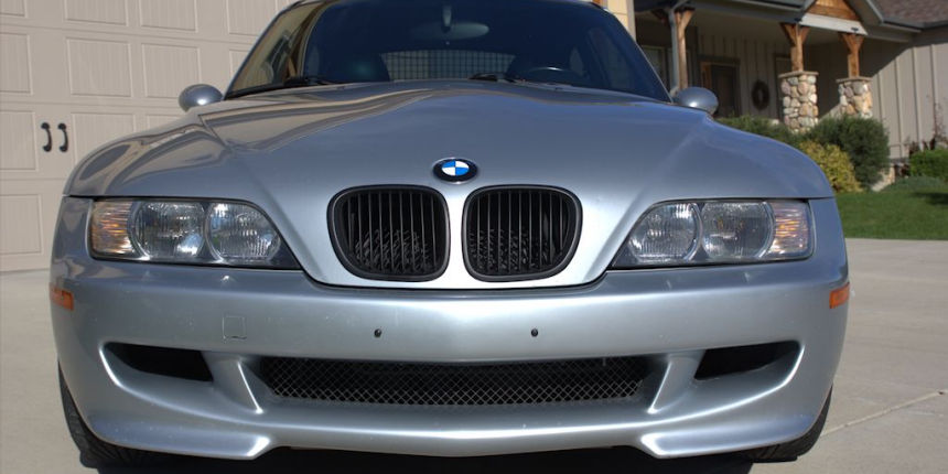 1999 BMW M Coupe in Arctic Silver over Black