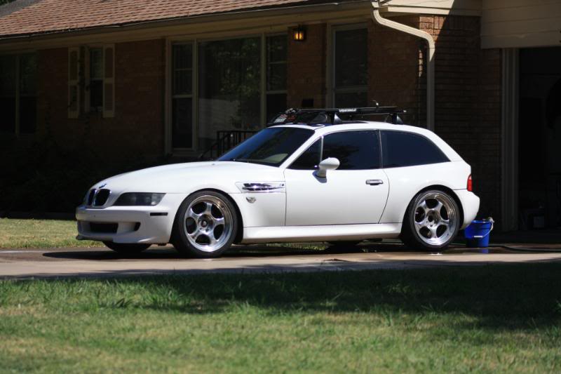 1999 BMW M Coupe in Alpine White over Dark Beige