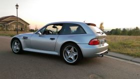 1999 BMW M Coupe Arctic Silver over Estoril Blue