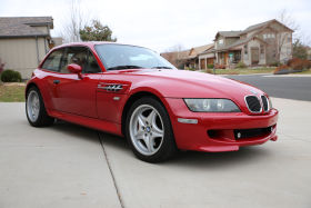 2001 BMW M Coupe in Imola Red over Imola Red