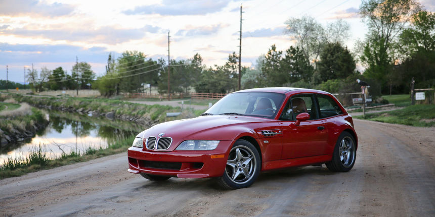 2001 BMW M Coupe in Imola Red over Imola Red