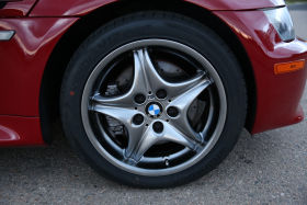 2001 BMW M Coupe in Imola Red over Imola Red