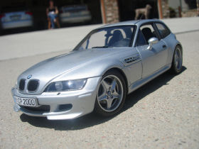 1:18 UT BMW M Coupe in Silver