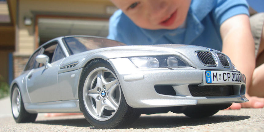 1:18 UT BMW M Coupe in Silver