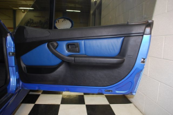 2000 BMW M Coupe in Estoril Blue Metallic over Estoril Blue & Black Nappa - Passenger Door