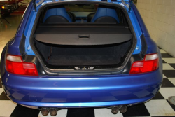 2000 BMW M Coupe in Estoril Blue Metallic over Estoril Blue & Black Nappa - Trunk