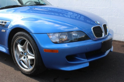 2002 BMW M Coupe in Estoril Blue Metallic over Estoril Blue & Black Nappa - Front Detail
