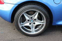 2002 BMW M Coupe in Estoril Blue Metallic over Estoril Blue & Black Nappa - Rear Passenger Wheel
