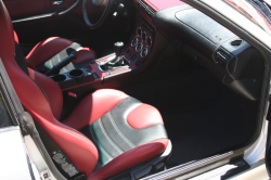 2002 BMW M Coupe in Titanium Silver Metallic over Imola Red & Black Nappa - Interior