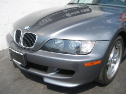 2002 BMW M Coupe in Steel Gray Metallic over Dark Gray & Black Nappa - Front Detail