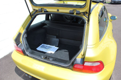 2001 BMW M Coupe in Phoenix Yellow Metallic over Black Nappa - Trunk