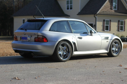 1999 BMW M Coupe in Arctic Silver Metallic over Dark Beige Oregon