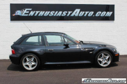 1999 BMW M Coupe in Cosmos Black Metallic over Kyalami Orange & Black Nappa - Side
