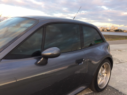 2000 BMW M Coupe in Steel Gray Metallic over Dark Gray & Black Nappa