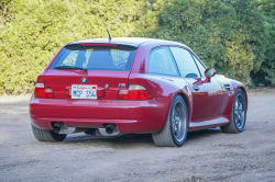 2001 BMW M Coupe in Imola Red 2 over Imola Red & Black Nappa