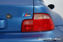 2002 BMW M Coupe in Estoril Blue Metallic over Dark Gray & Black Nappa