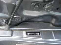 2002 BMW M Coupe in Steel Gray Metallic over Dark Gray & Black Nappa - VIN Tag